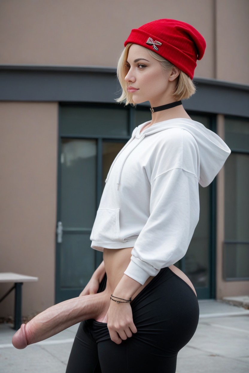 Choker, Girly Man, Skinny AI Porn