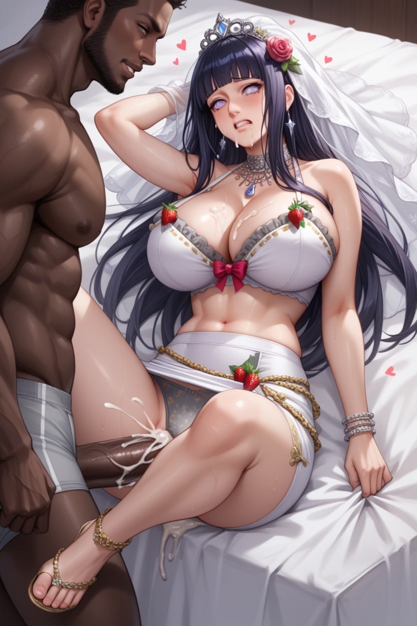 Fearful, Female Pale Skin, Full Body Hentai AI Porn
