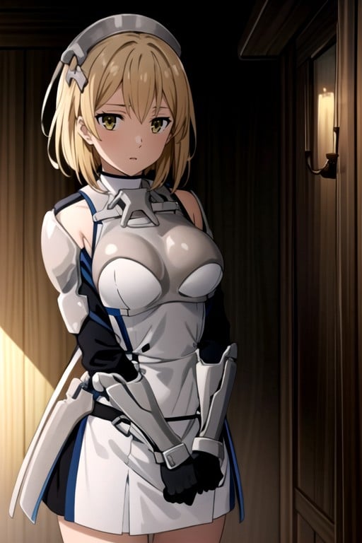 20s, Aiz Wallenstein (is It Wrong To Try To Pick Up Girls In A Dungeon?), Poitrine MoyennePorno IA