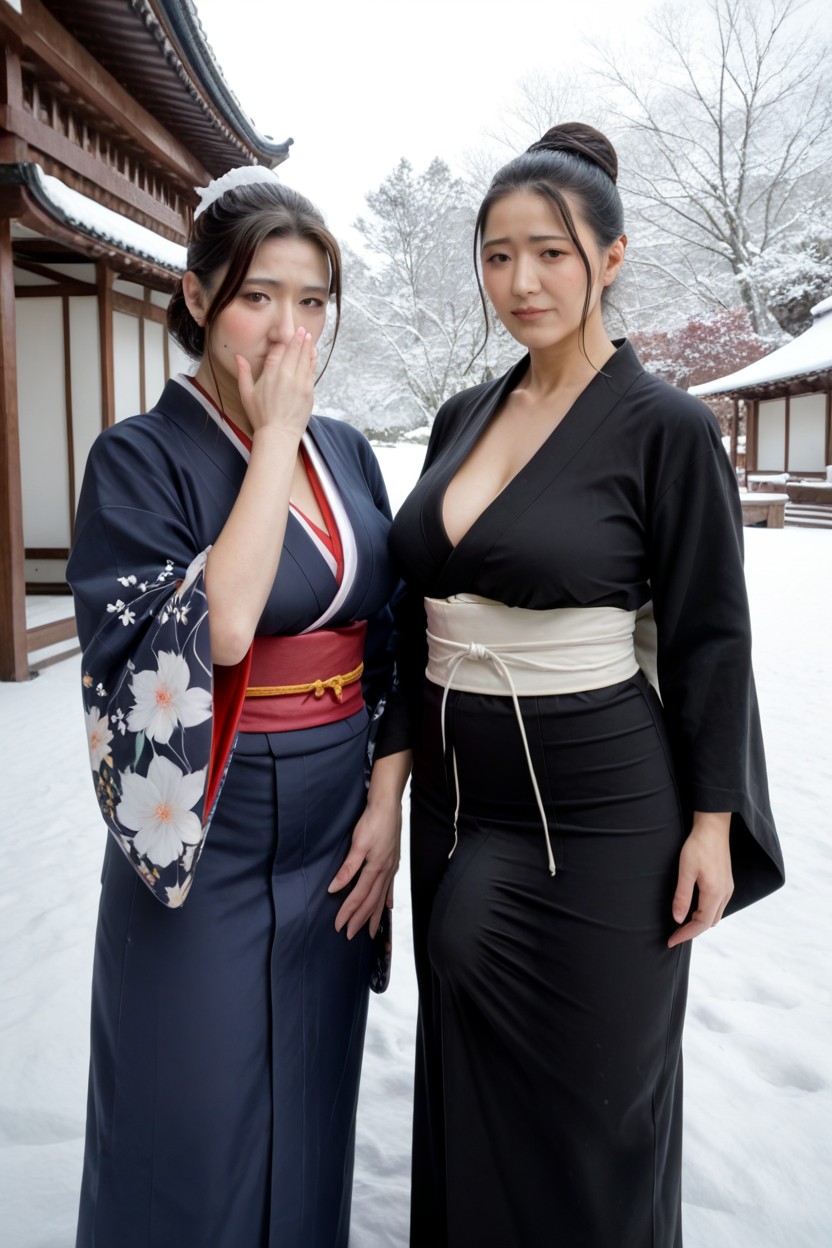 Glamorous, Legs Together, Sakura Garden Shemale AI Porn