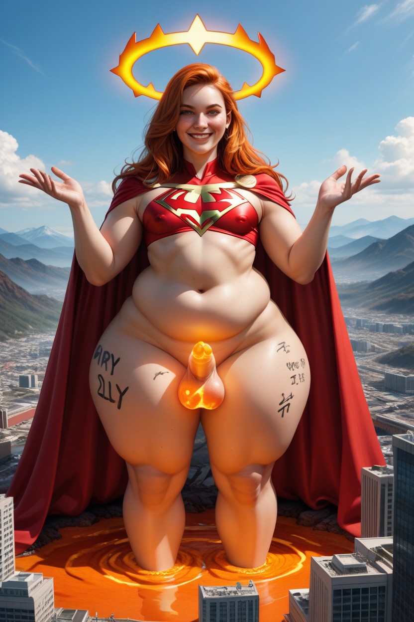 Superhero, Wide Hips, Hard AI Gay Porn