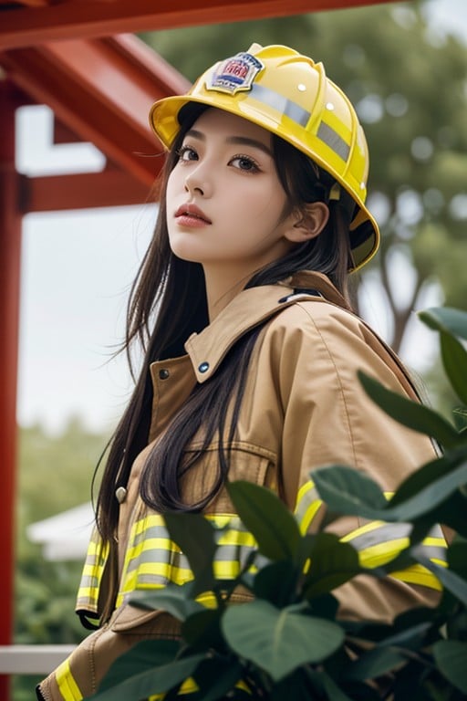 Firefighter, Bottom Up, Japanese AI Porn