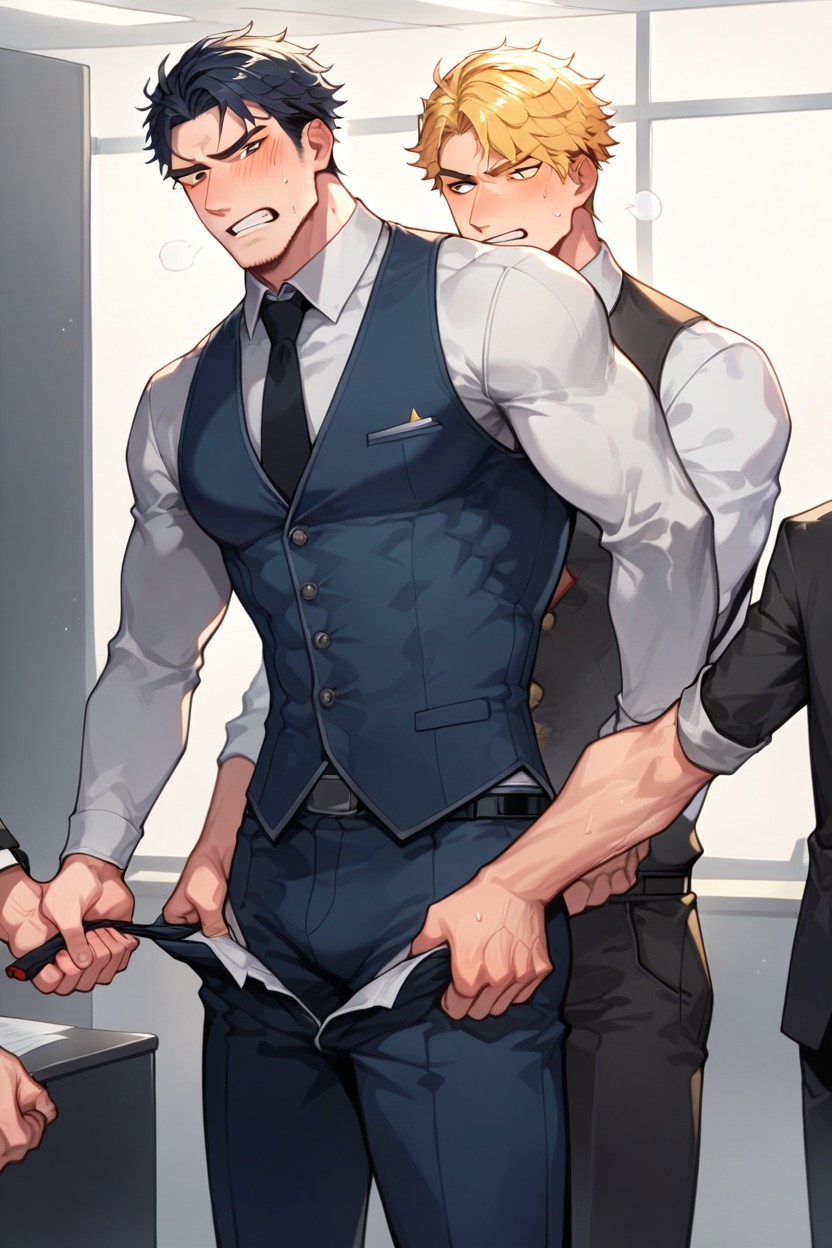 In The Office, Dégoûté, Arms Tug Of War Porno gay IA