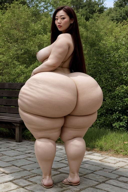 Extra Large Fat Ass, Soutien Des Fesses, Plump BodyPorno IA