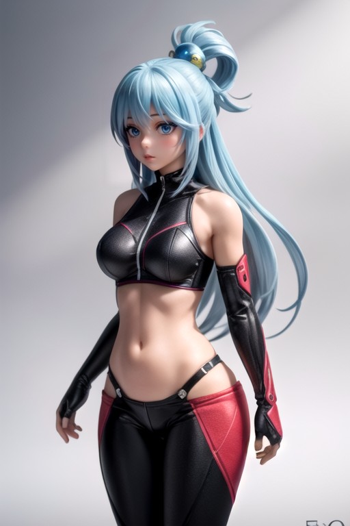 3d, Aqua (konosuba)Porno IA Hentai