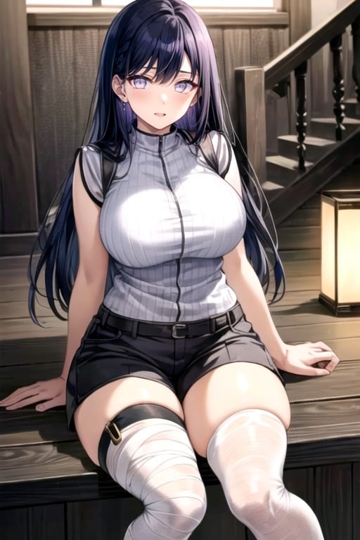 Hyuuga Hinata (naruto)Porno IA Hentai