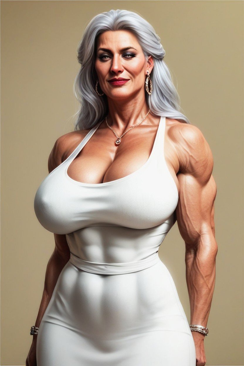 Sfw, Musclé, Cheveux De FrênePorno IA Hentai