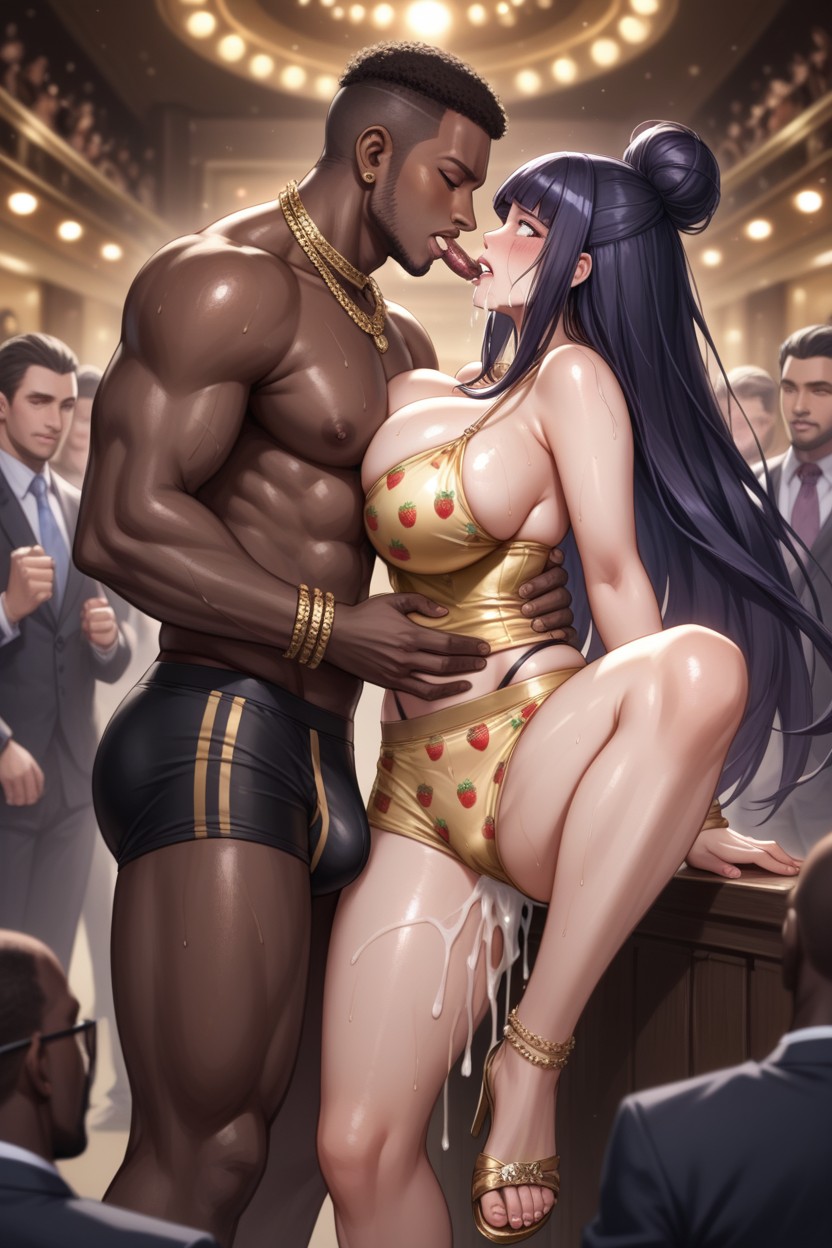 Fearful, Gystyle Position, Interracial Hentai AI Porn