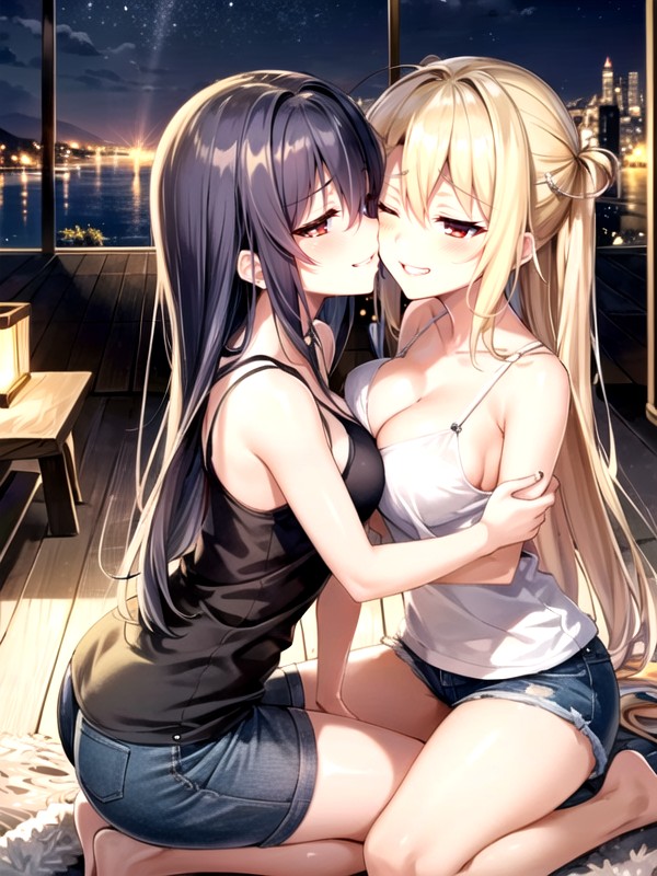 Red Eyes Illyasviel, 장난스런 얼굴, Perfect BreastsAI 포르노