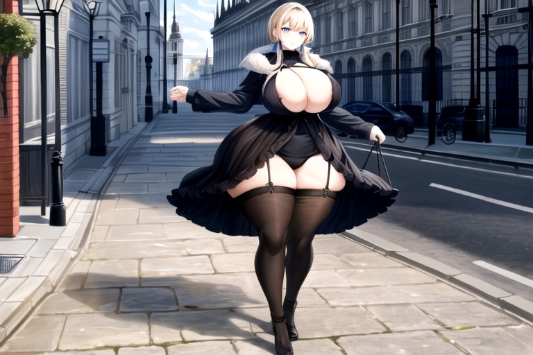 50+, Extremely Large Ass, London Hentai AI Porn