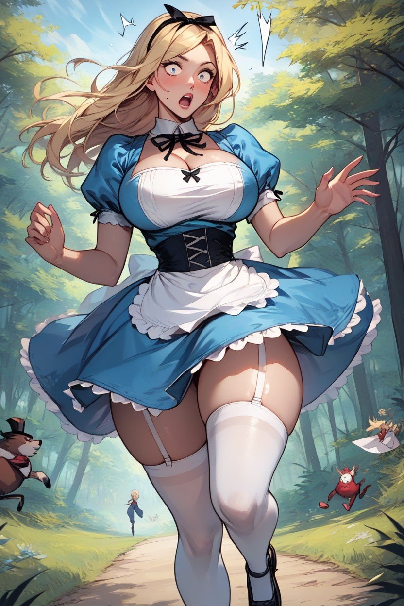 Ed, White Stockings, Forest Hentai AI Porn