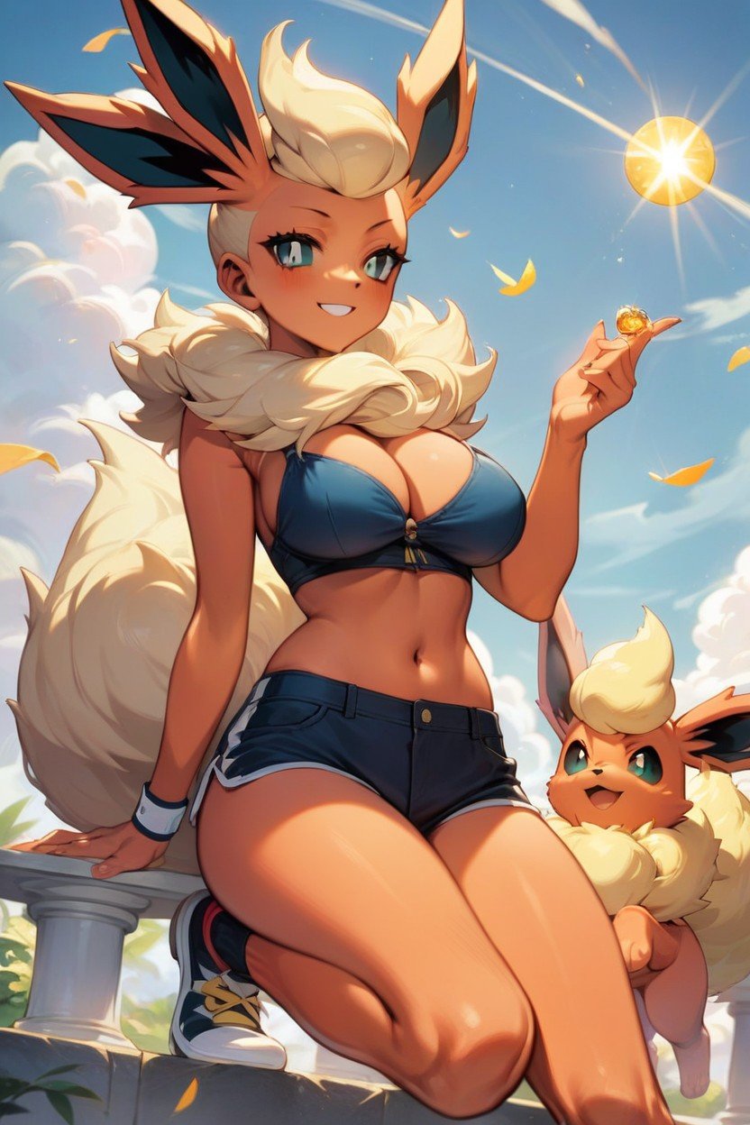 Pokemon, Flareon Pornografia de IA