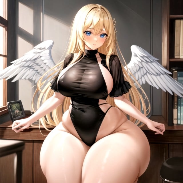 Large Breast, Extremely Large Ass, 18 Hentai AI Porn