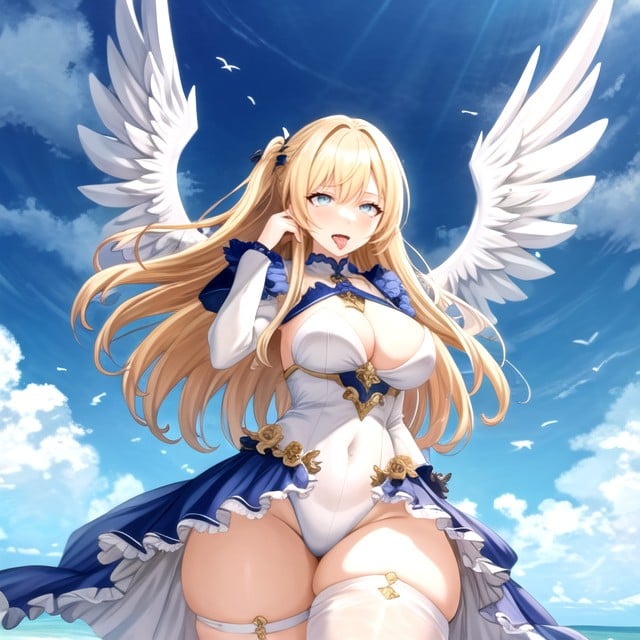 Ange, Vent Dans Les Cheveux, In HeavenPorno IA Hentai