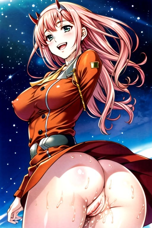 Nave Espacial, Vento No Cabelo, Garota Slime Hentai IA pornografia