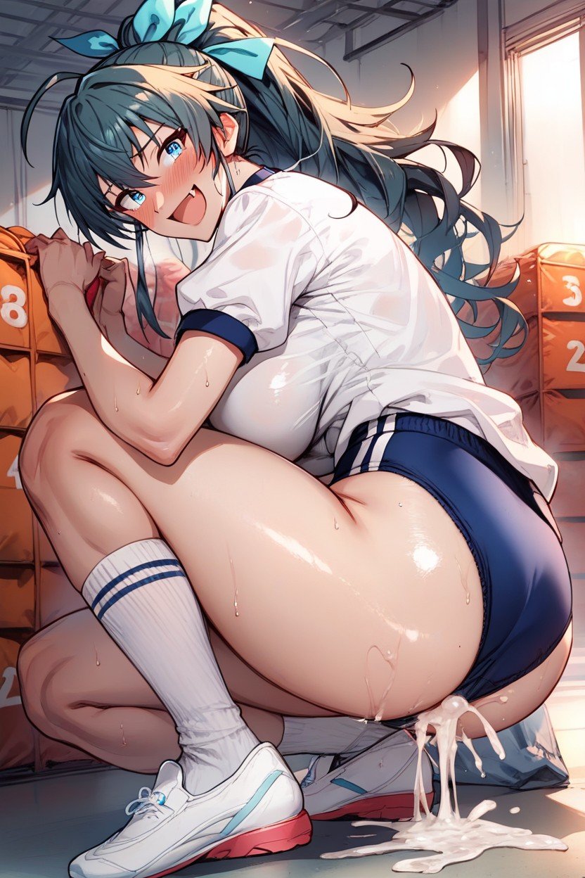 Anatomically Accurate, White Socks, Extremely Aggressive Thrusting Action Hentai IA pornografia