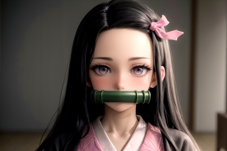 Nezuko (demon Slayer), 3d Hentai IA pornografia