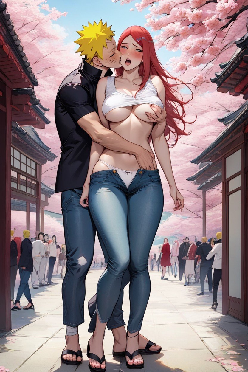 Woman’s Arms Hugging Man, Realistic Eyes, 사람들로 북적임AI 포르노