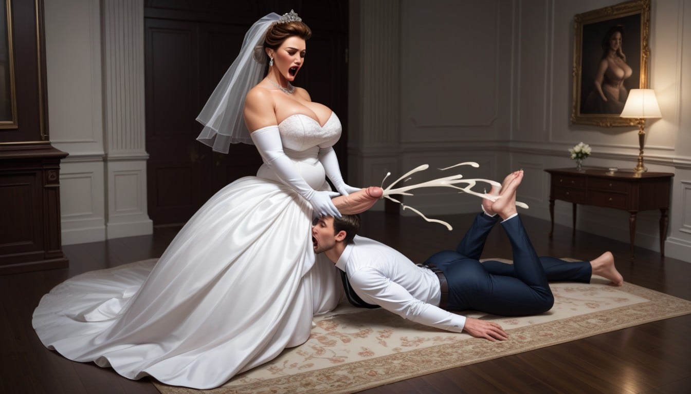 Mommydom, Fully Clothed, Prone Bone On Male Shemale AI Porn