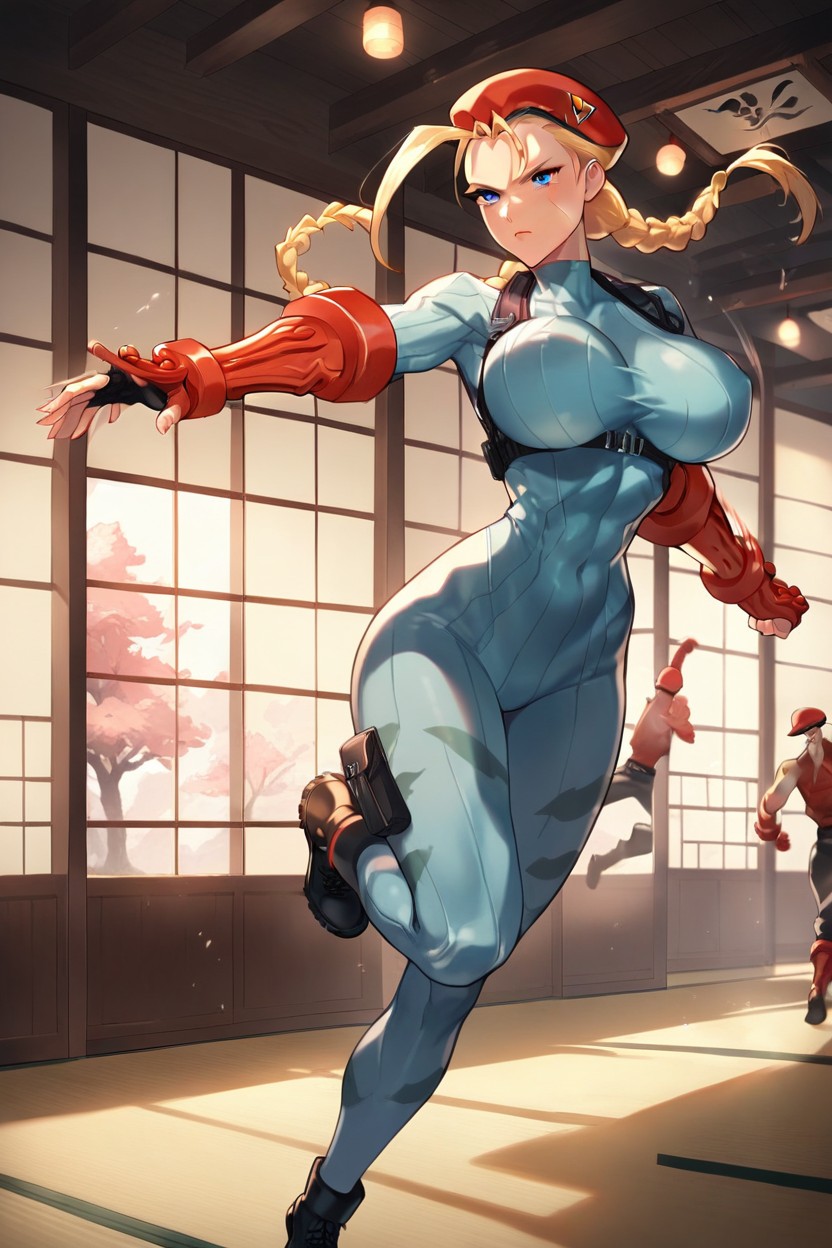 Serious Expression, Cammy White, RunningPorno IA Hentai