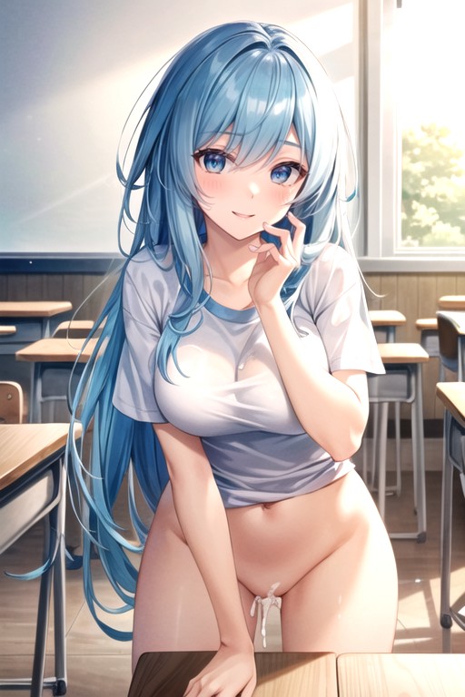 Light Blue Track Ps, Extra Hair, Ejaculated Her Face Hentai AI Porn