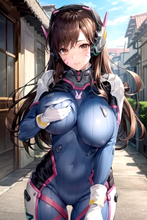 D'va (overwatch), Pechos Grandes, OrgásmicaPorno AI Hentai