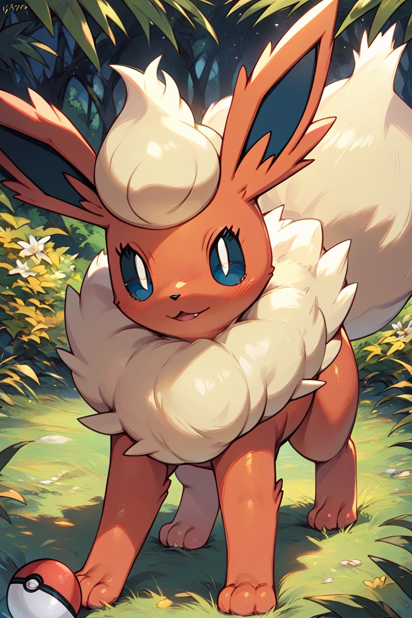 Flareon, PokemonPorno AI Hentai