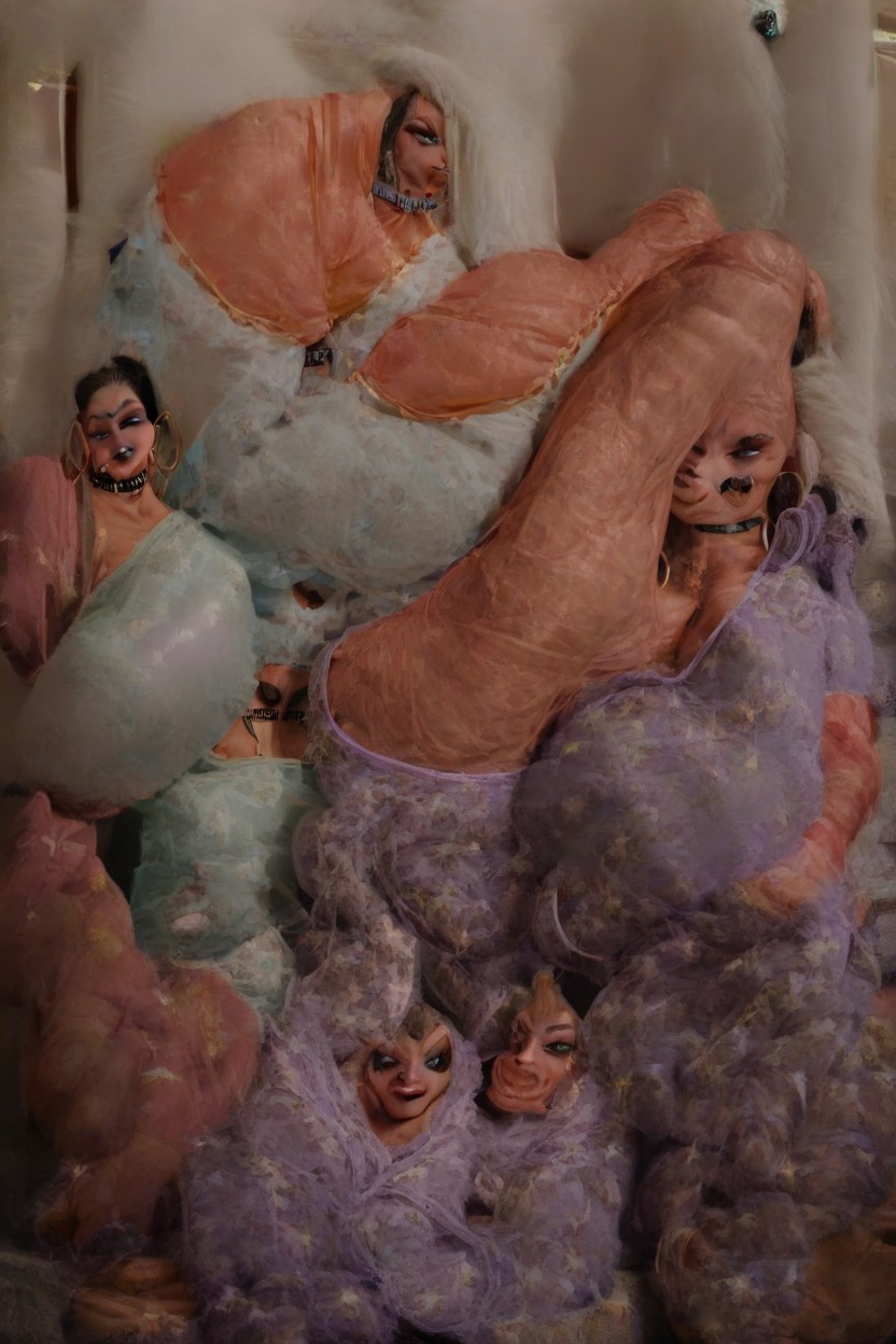Side View, Breast Expansion, Extremely Realistic Shemale AI Porn