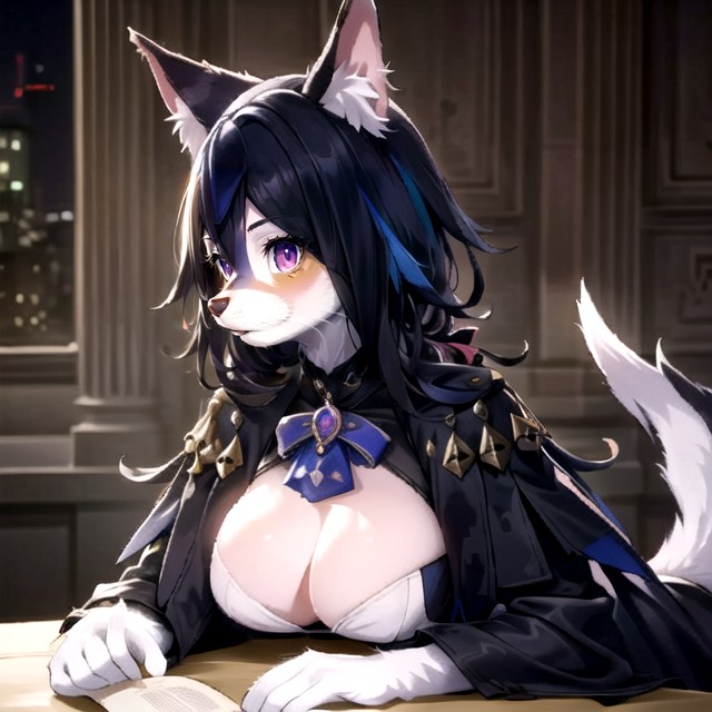 Furry, Clorinde (genshin Impact) Hentai AI Porn