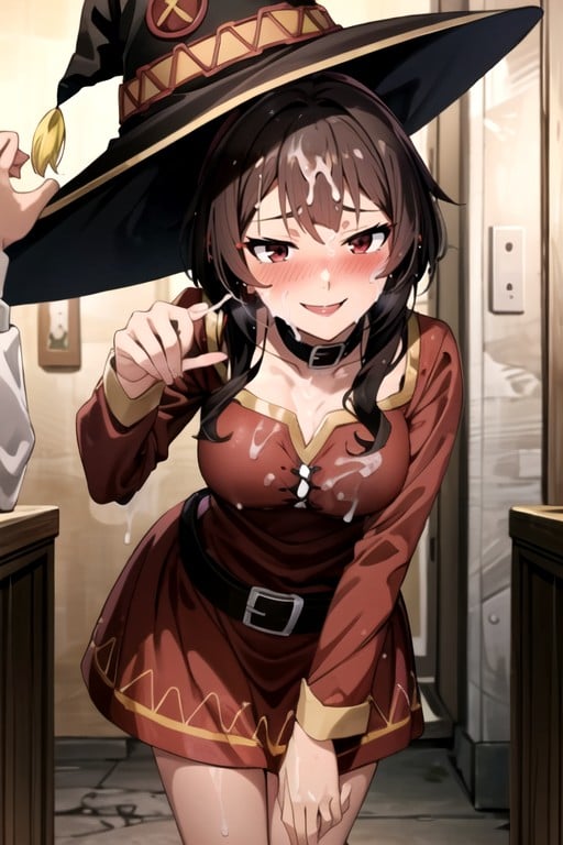 Perspektive, Megumin (isekai Quartet), CumshotHentai KI Porno