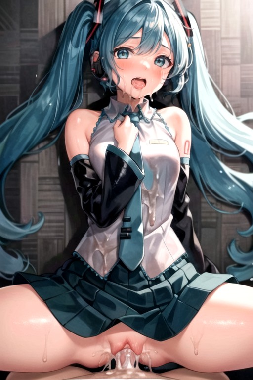 初音未來, 中出, 傳教士體位AI黃片