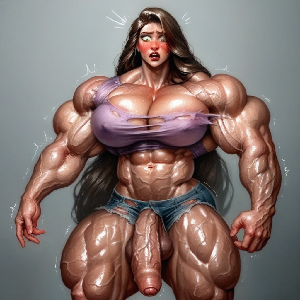 Vein Monster, Dnd, Shocked Impression Shemale AI Porn