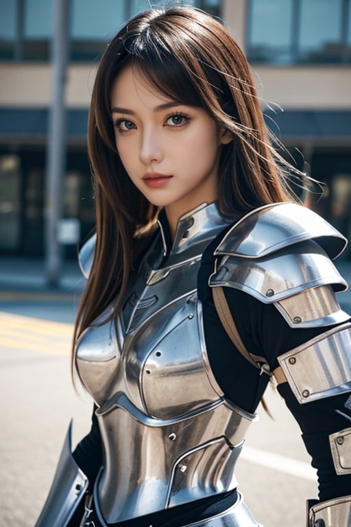 Front View, Gyaru, Armor AI Porn