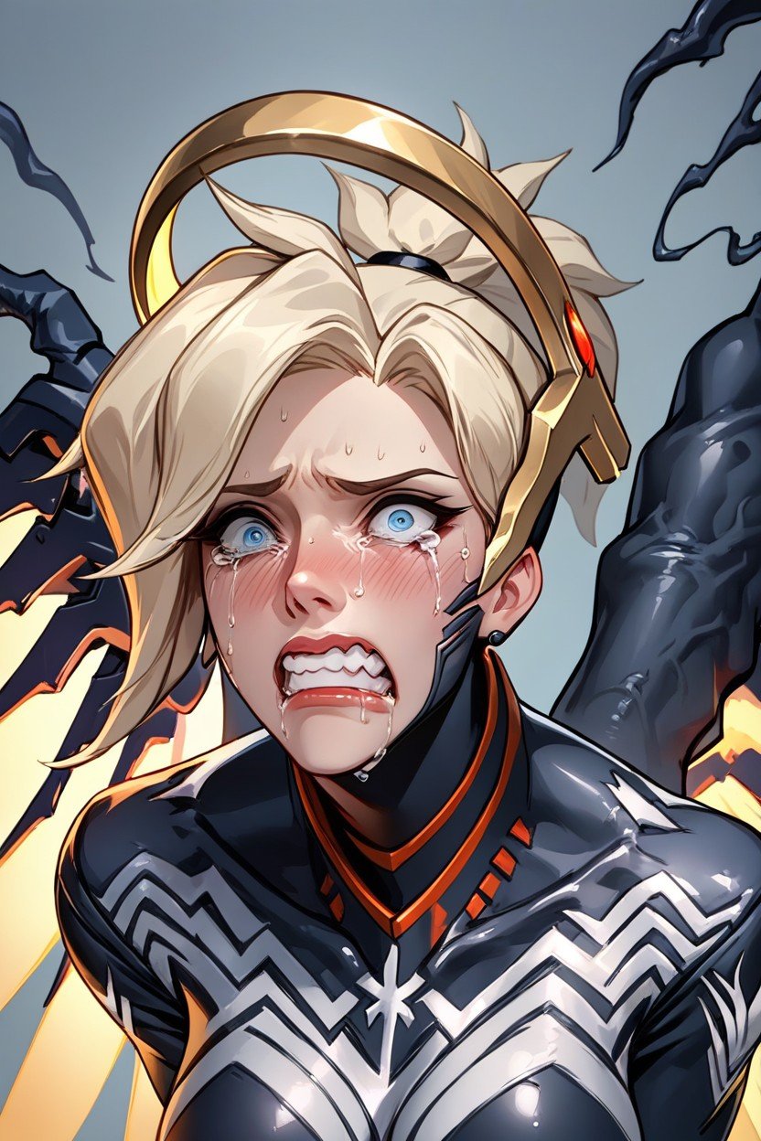 Temeroso, Dieciocho, Mercy Overwatch As Female VenomPorno AI