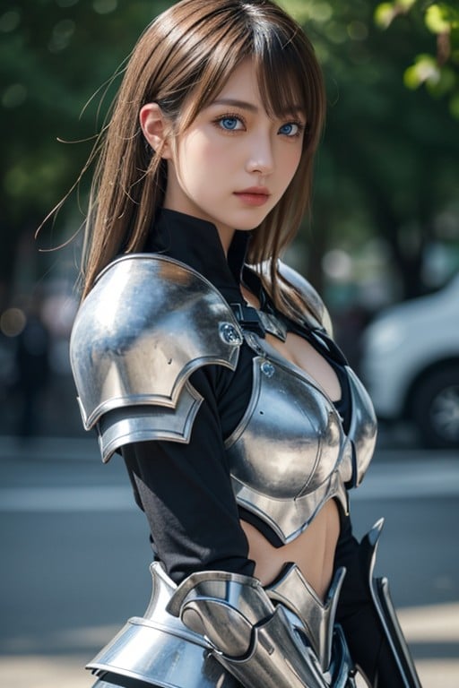 Front View, Armor, Gyaru AI Porn