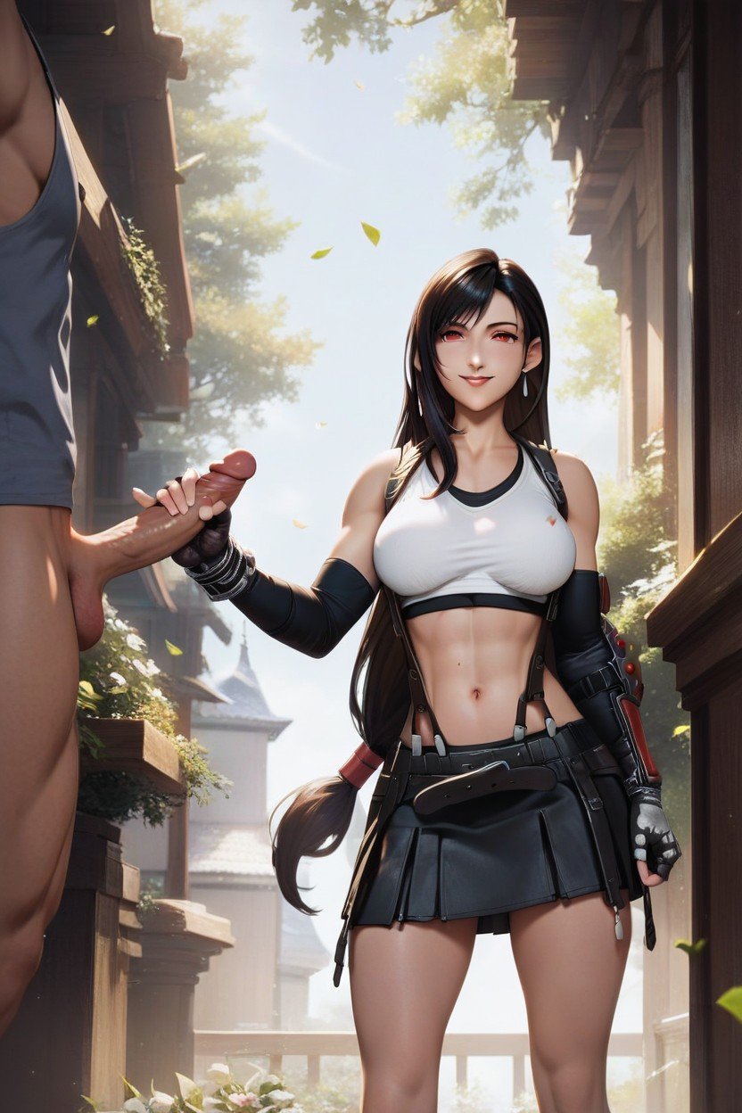 Tifa Lockhart, Handjob Rd Per A, 普通の胸AIポルノ