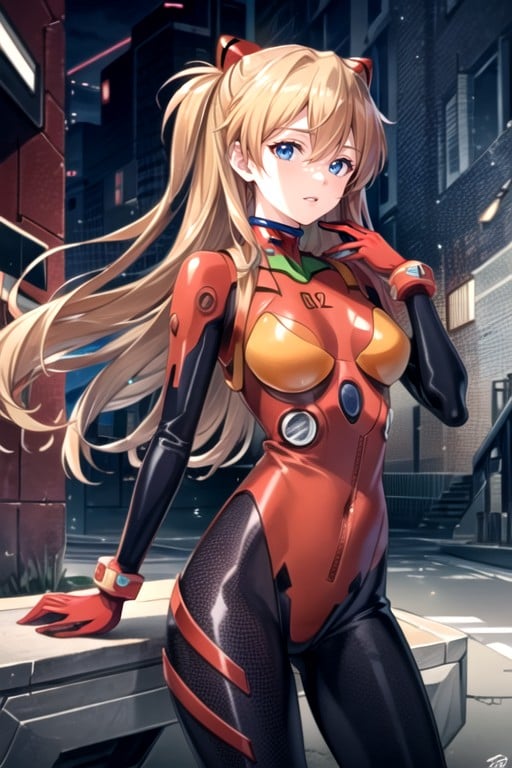 Asuka (evangelion) Hentai IA pornografia