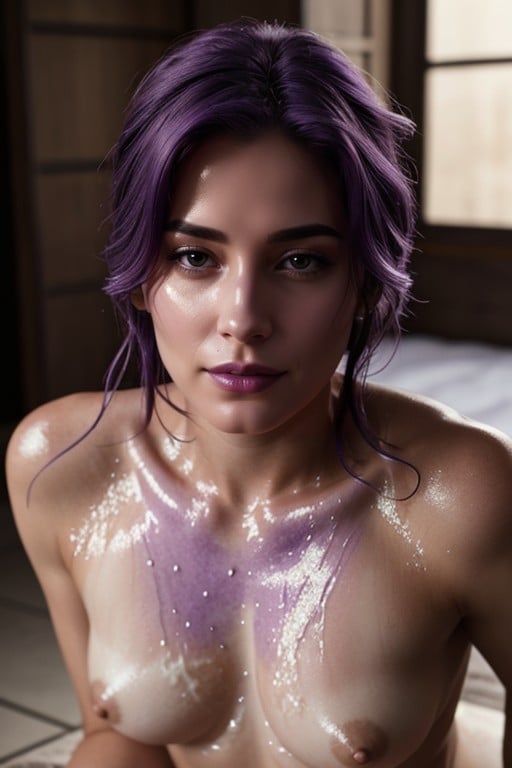 Purple Hair, Sweaty FeetPorno IA