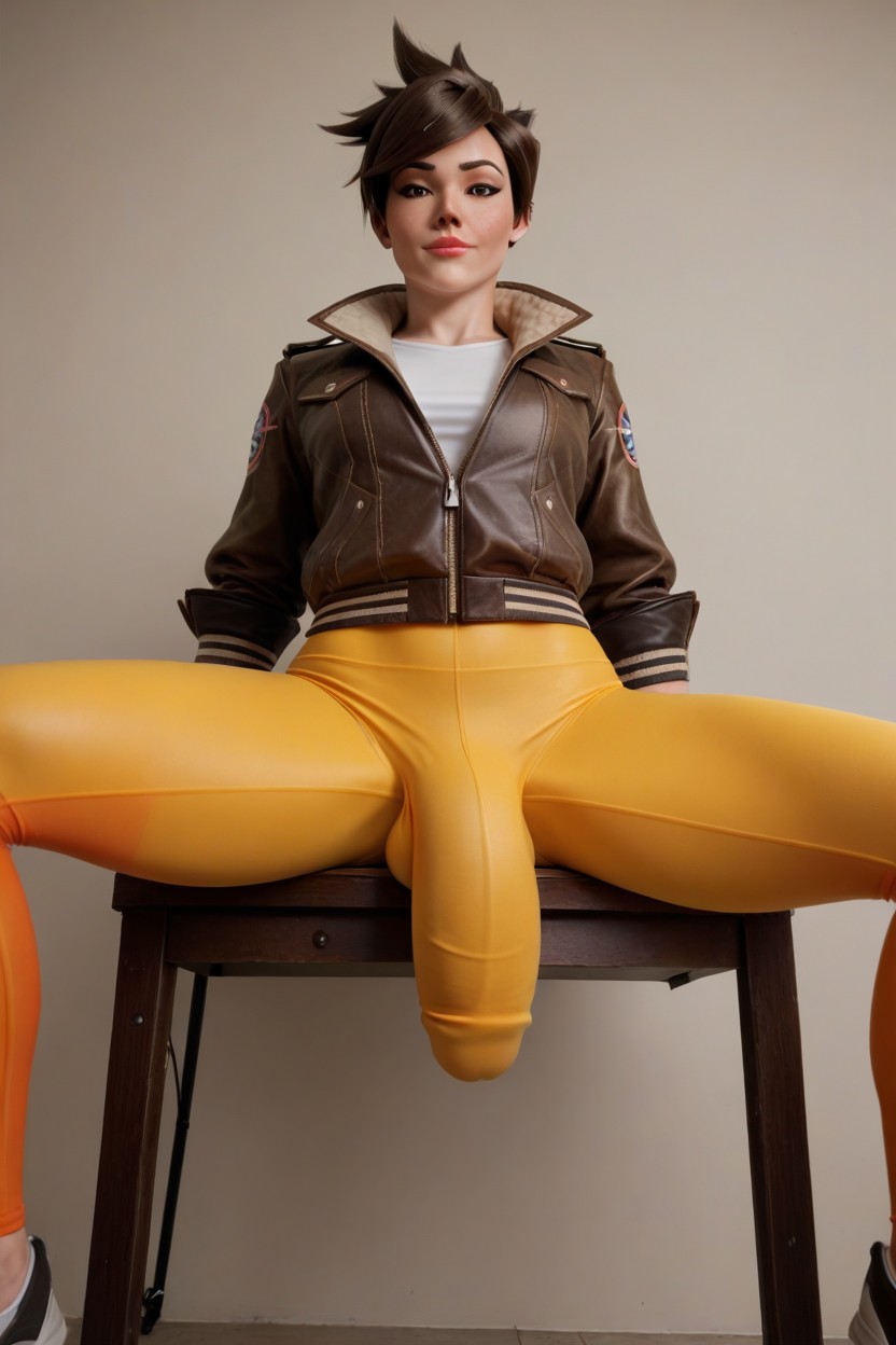 Bottom Up, Bottom Heavy, Skinny Shemale AI Porn