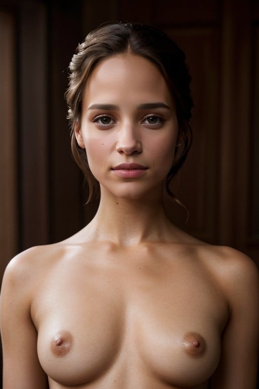 Alicia Vikander From Ex Machina, Having Sex, Natural Breasts AI Porn