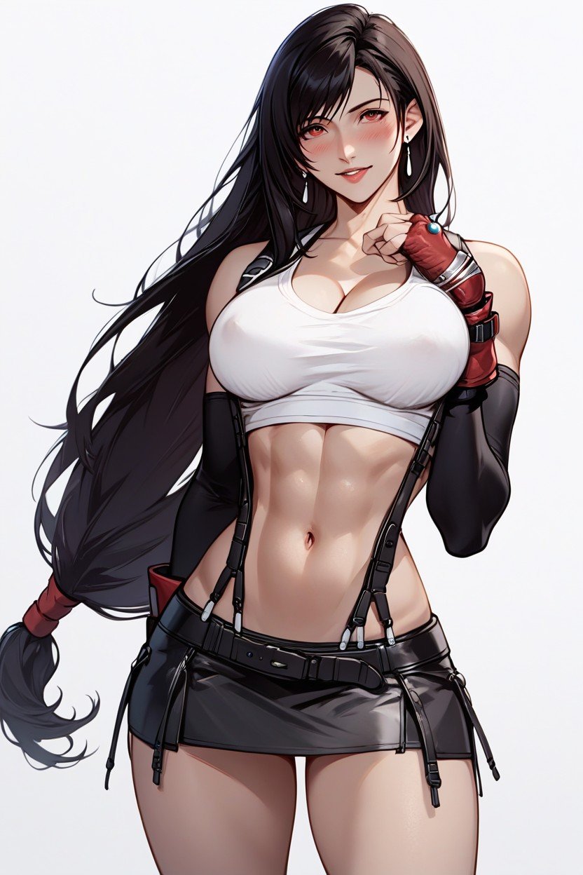 Tifa From Final Fantasy Remake, Cm Height, 贴身衣服AI黄片