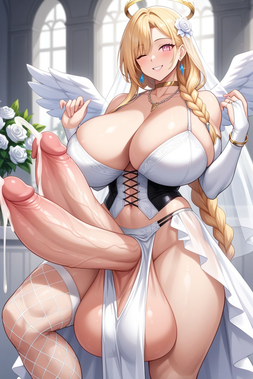 Hyper Penis, Futanari, Chain Shemale AI Porn