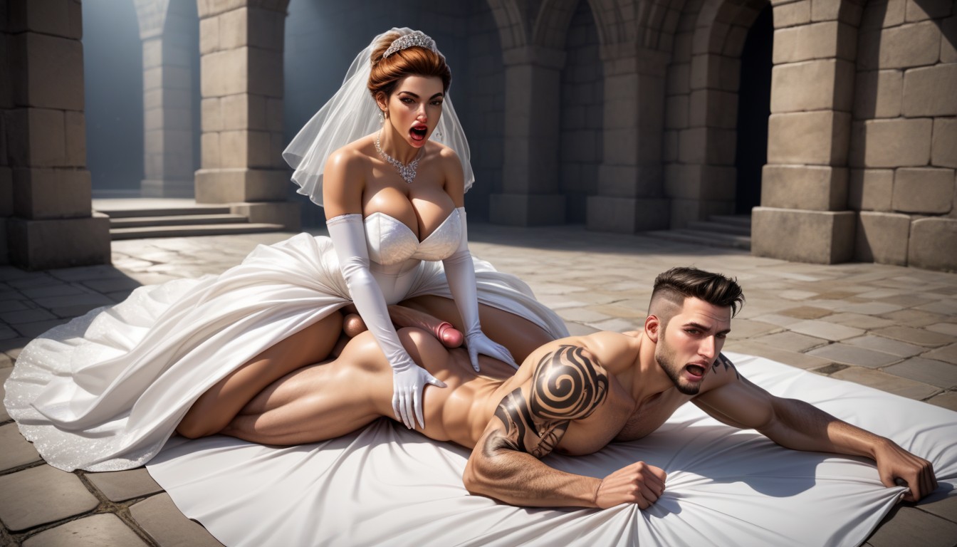 Dungeon, Male Bottom, Impregnation Shemale AI Porn