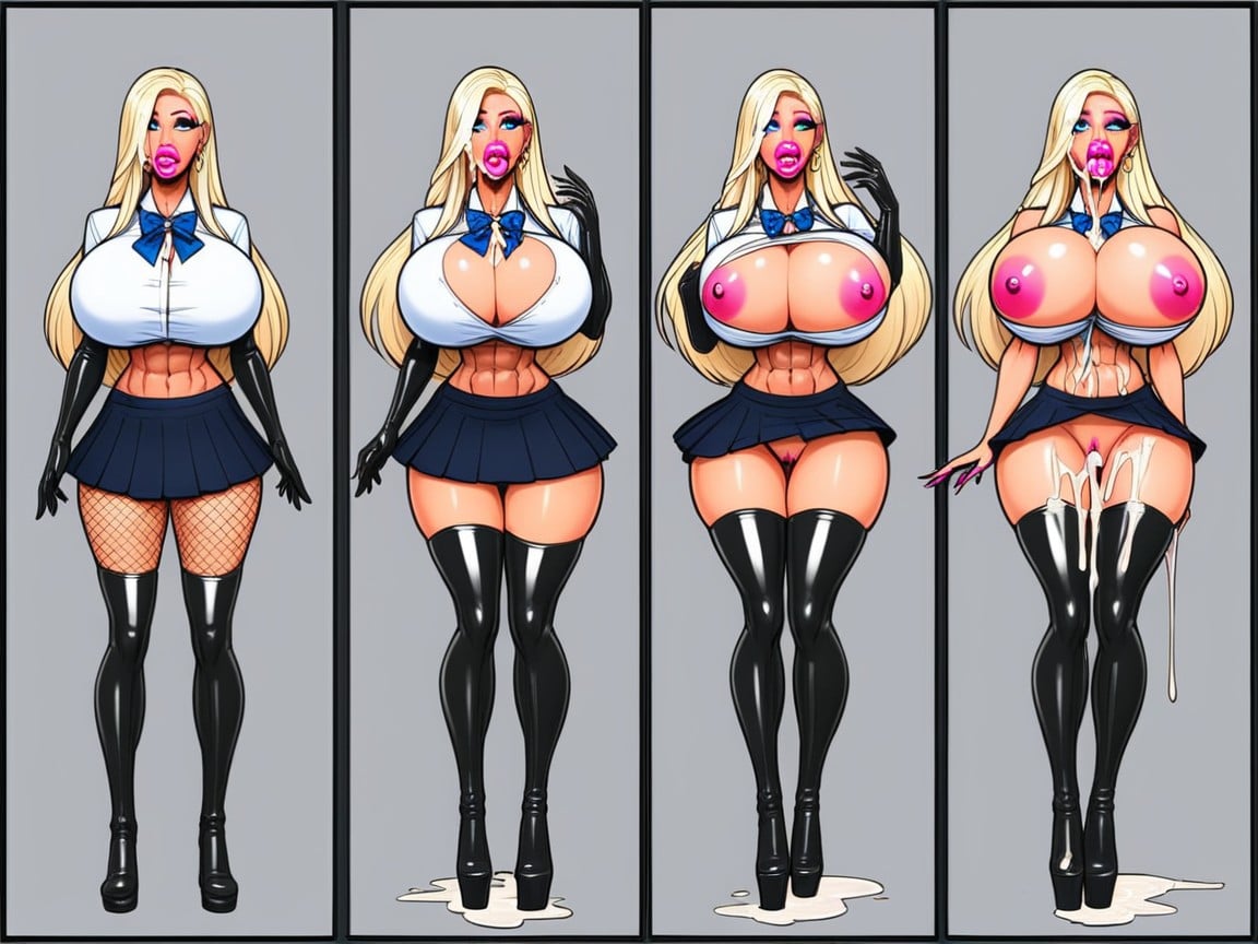 Fit, Becoming A Bimbo, Creampie AI Porn