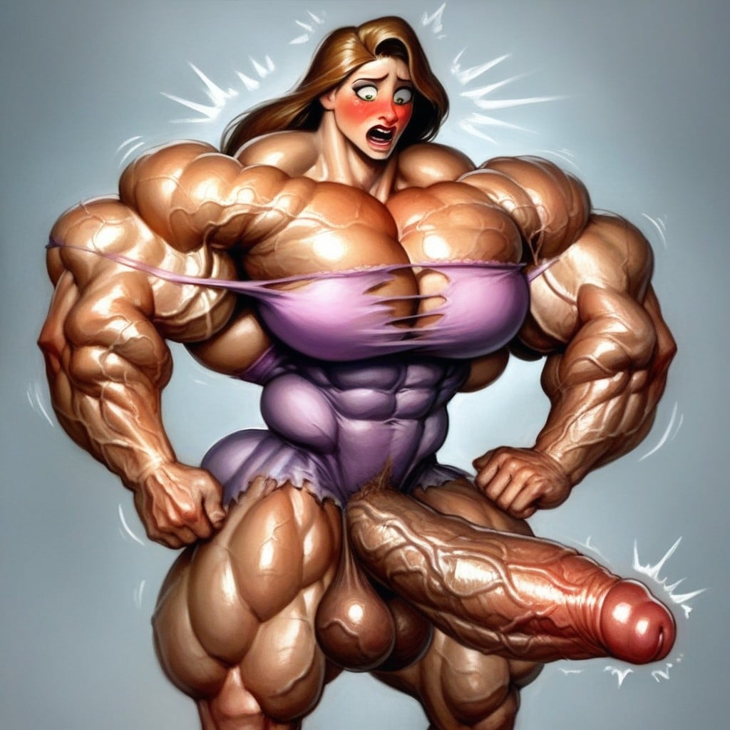 Visible Veins, Veiny Body, Veiny Abs Shemale AI Porn