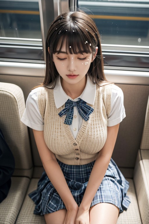 Clear Skin, Thick Cum, Good Anatomy Asian AI Porn