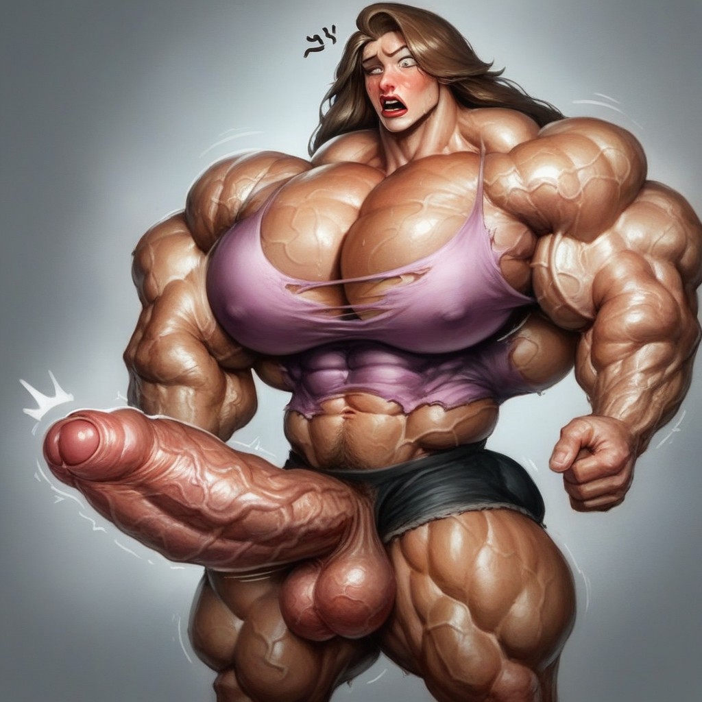 She Dreams Of Muscle Growth, Veiny Body, Milf Teacher Clothes Shemale AI Porn