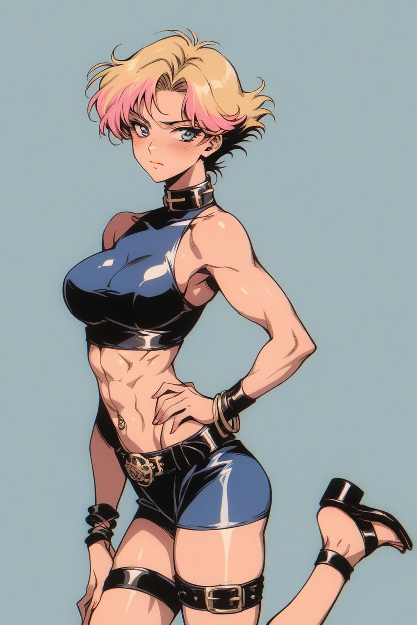 Fit, Dyed Hair, Hair Hentai AI Porn
