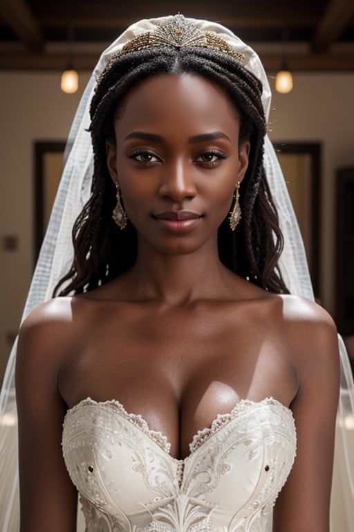 Wedding Dress, Expansion Breast, CleavagePorno AI