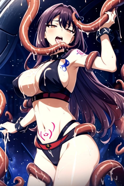 Belly Dancer, Horny, Tentacles AI Porn